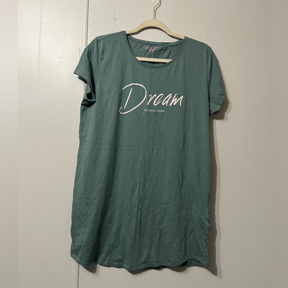 Victoria's Secret Teal 'Dream' Nightshirt